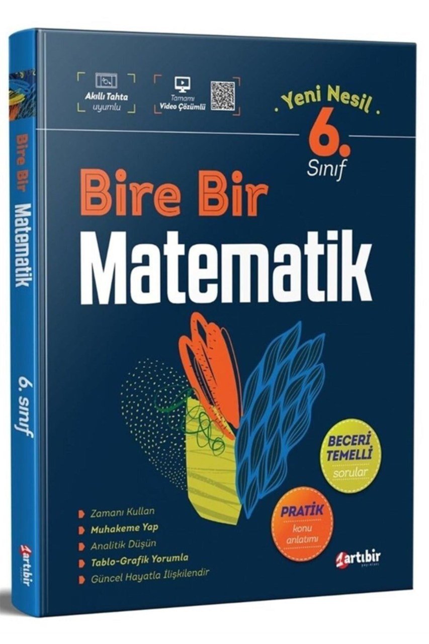 6. Sınıf Matematik Birebir Konu Anlatımlı Soru Bankası
