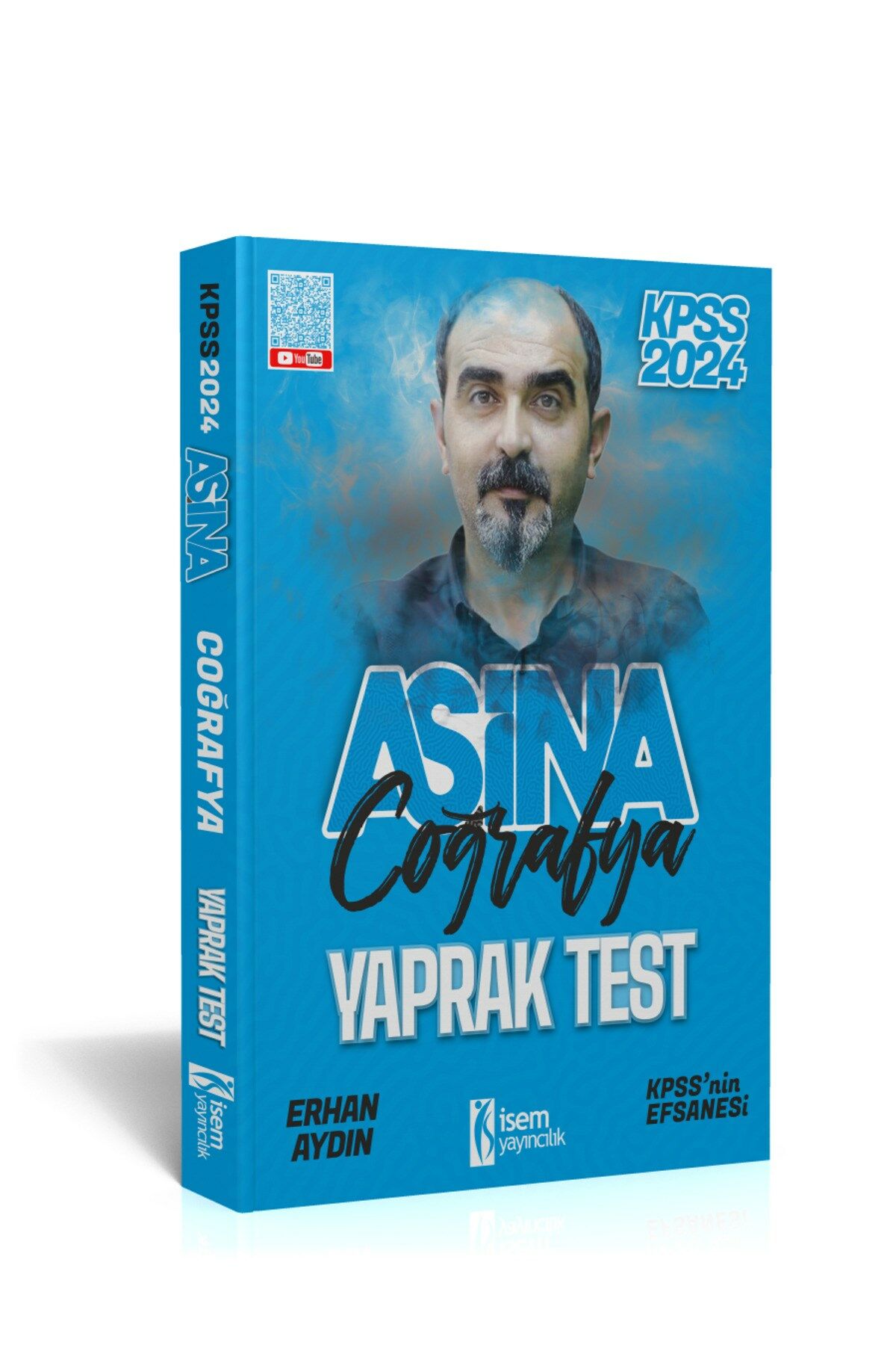 İsem 2024 KPSS Coğrafya AŞİNA Yaprak Test - Erhan Aydın İsem Yayınları