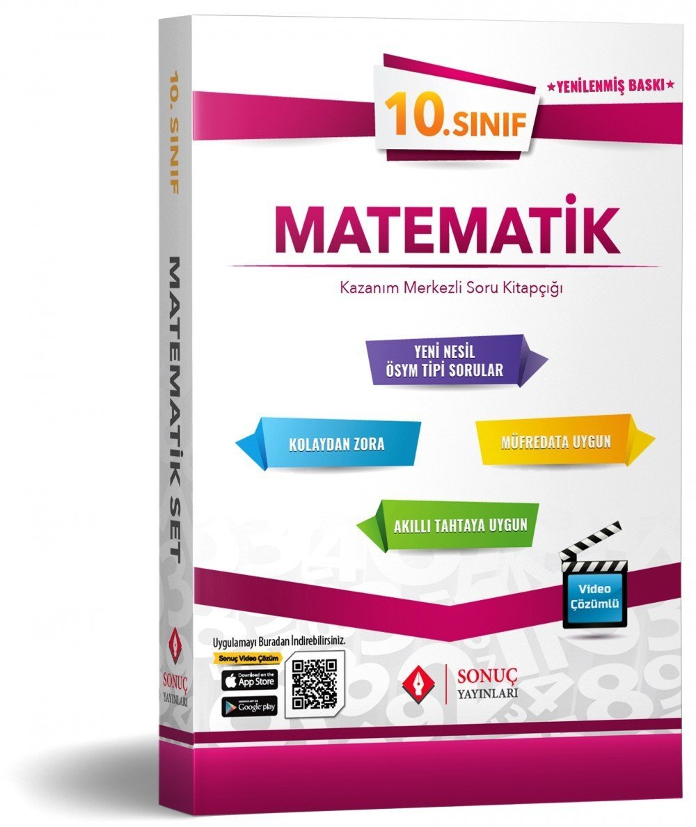 Sonuç Yayınları 10. Sınıf Matematik Seti