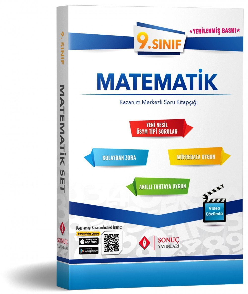 Sonuç Yayınları 9. Sınıf Matematik Seti