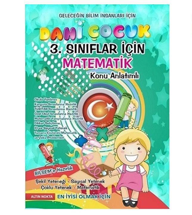 Altın Nokta Dahi Çocuk 3.Sınıflar İçin Matematik Konu Anlatımlı