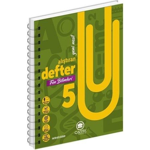 Çanta Yayınları 5. Sınıf Fen Bilimleri Alıştıran Defter