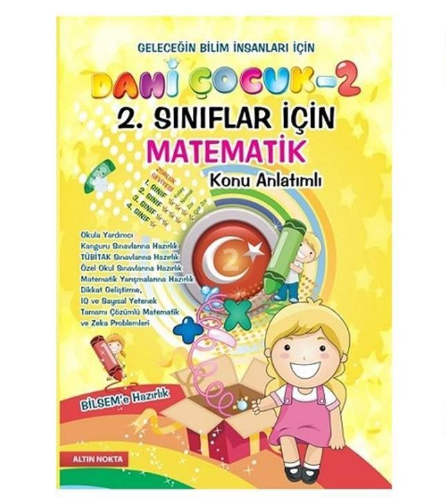 Altın Nokta Dahi Çocuk 2.Sınıflar İçin Matematik