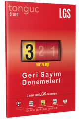 Tonguç Akademi Yayınları 8.Sınıf Geri Sayım Denemesi 3(2018-2019)