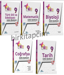 Yayın Denizi Yayınları TEK Serisi 9.Sınıf Türk Dili ve Edebiyatı Matematik Biyoloji Coğrafya Tarih Soru Bankası Fırsat Seti