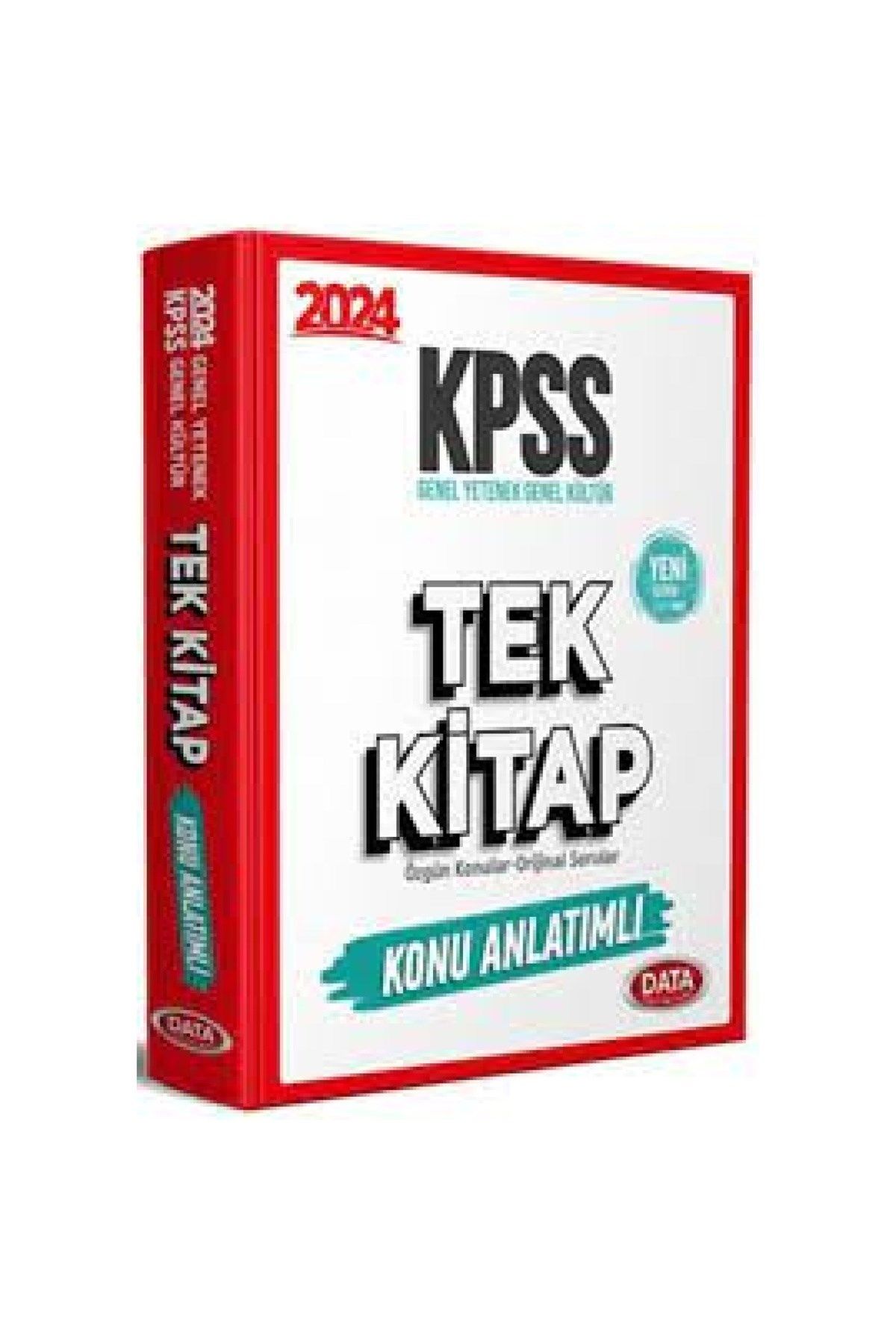 KPSS Genel Yetenek - Genel Kültür Tek Kitap Konu Anlatımlı