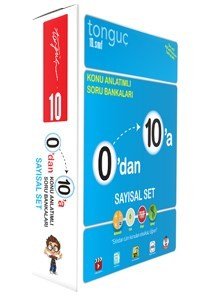 Tonguç Akademi Yayınları 10. Sınıf 0'dan 10'a Sayısal Kutu Set