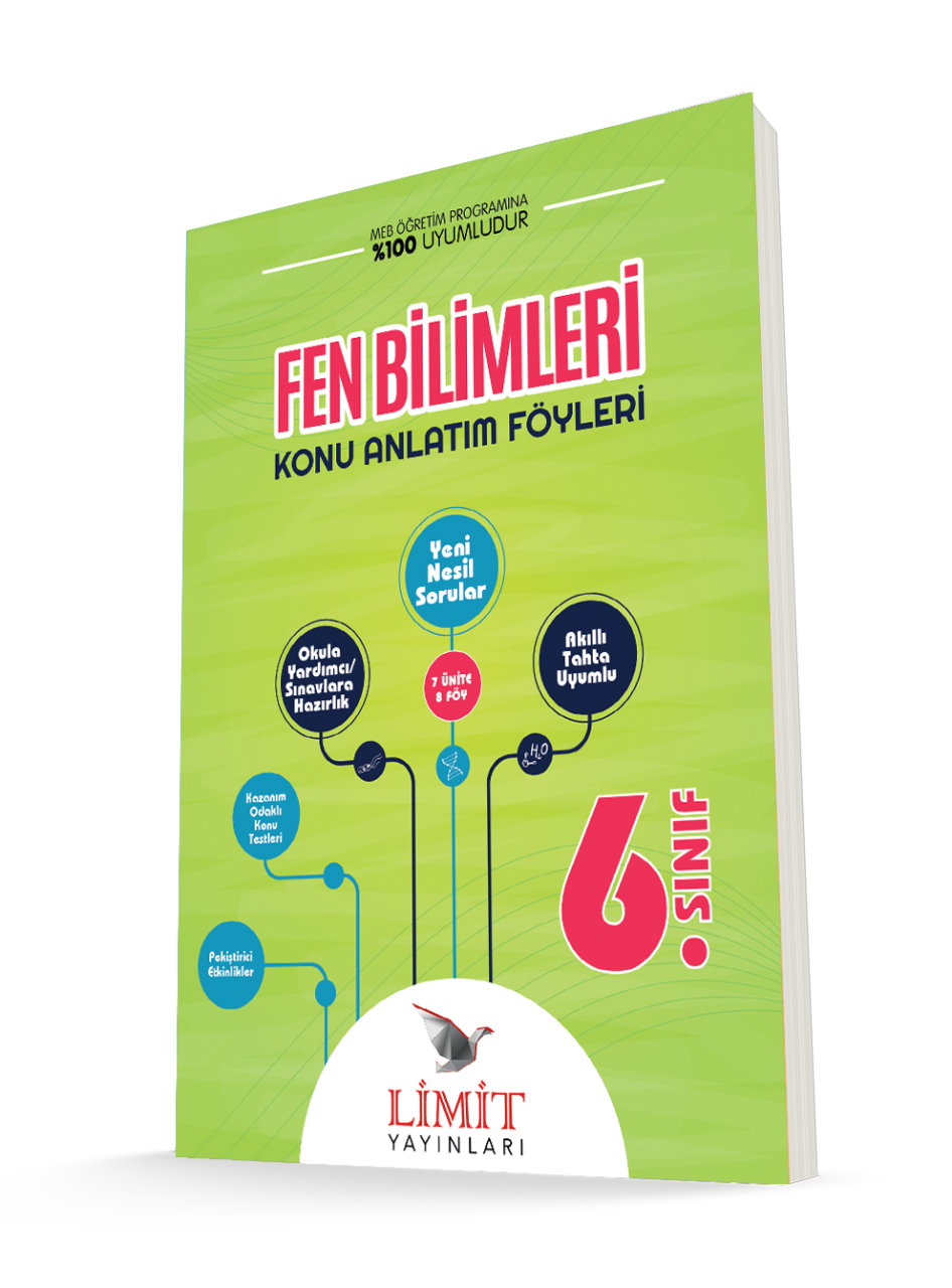 Limit Yayınları 6.Sınıf Fen Bilimleri Konu Anlatım Föyleri