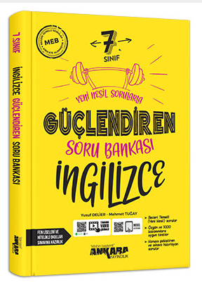 Ankara Yayınları 7. Sınıf Güçlendiren İngilizce Soru Bankası