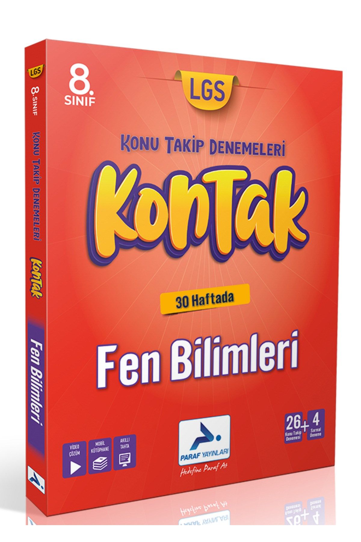 PRF Paraf 8.Sınıf LGS Fen Bilimleri 36 hafta Kontak Deneme -kd32