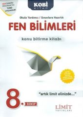 Limit Yayınları 8.Sınıf LGS Fen Bilimleri Konu Bitirme Kitabı