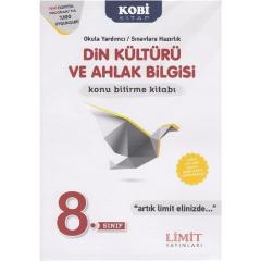 Limit Yayınları 8.Sınıf LGS Din Kültürü ve Ahlak Bilgisi Konu Bitirme Kitabı