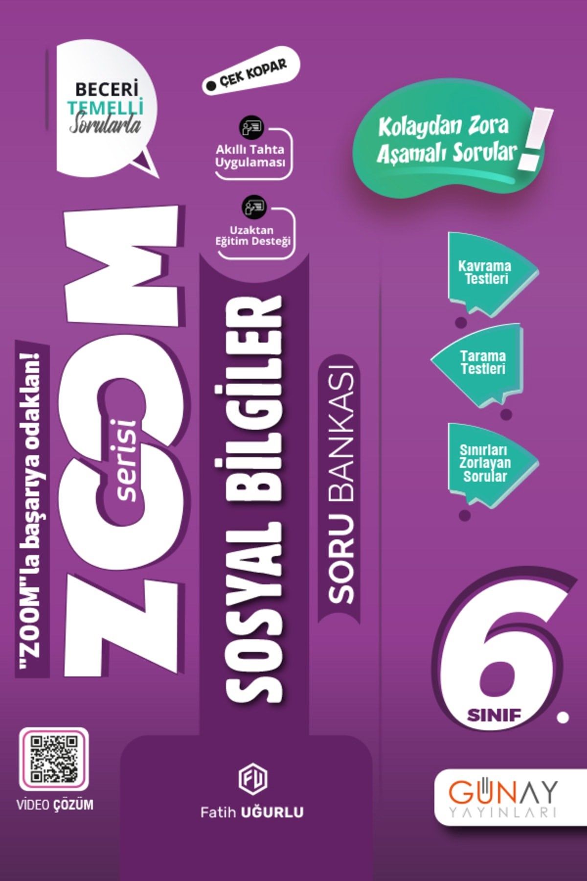 6. Sınıf Sosyal Bilgiler Zoom Serisi Soru Bankası