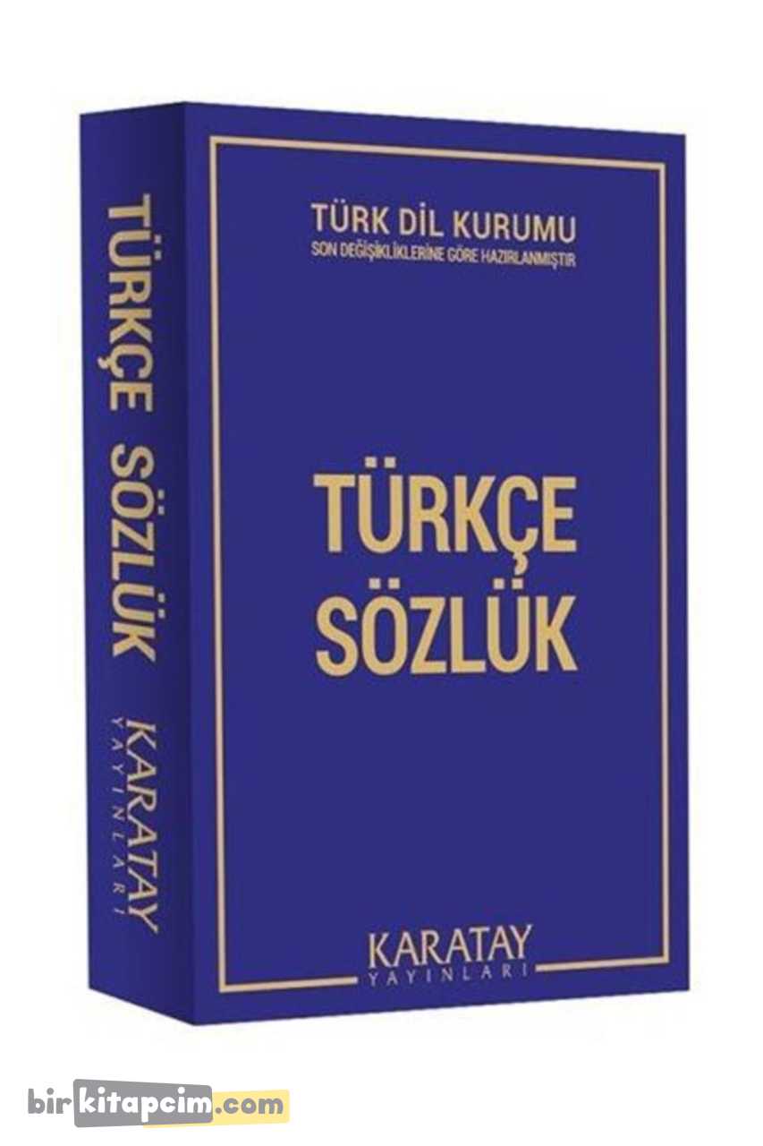 Türkçe Sözlük - Karatay Yayınları