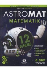 Astromat 6.Sınıf Yeni Nesil Matematik 12 Deneme