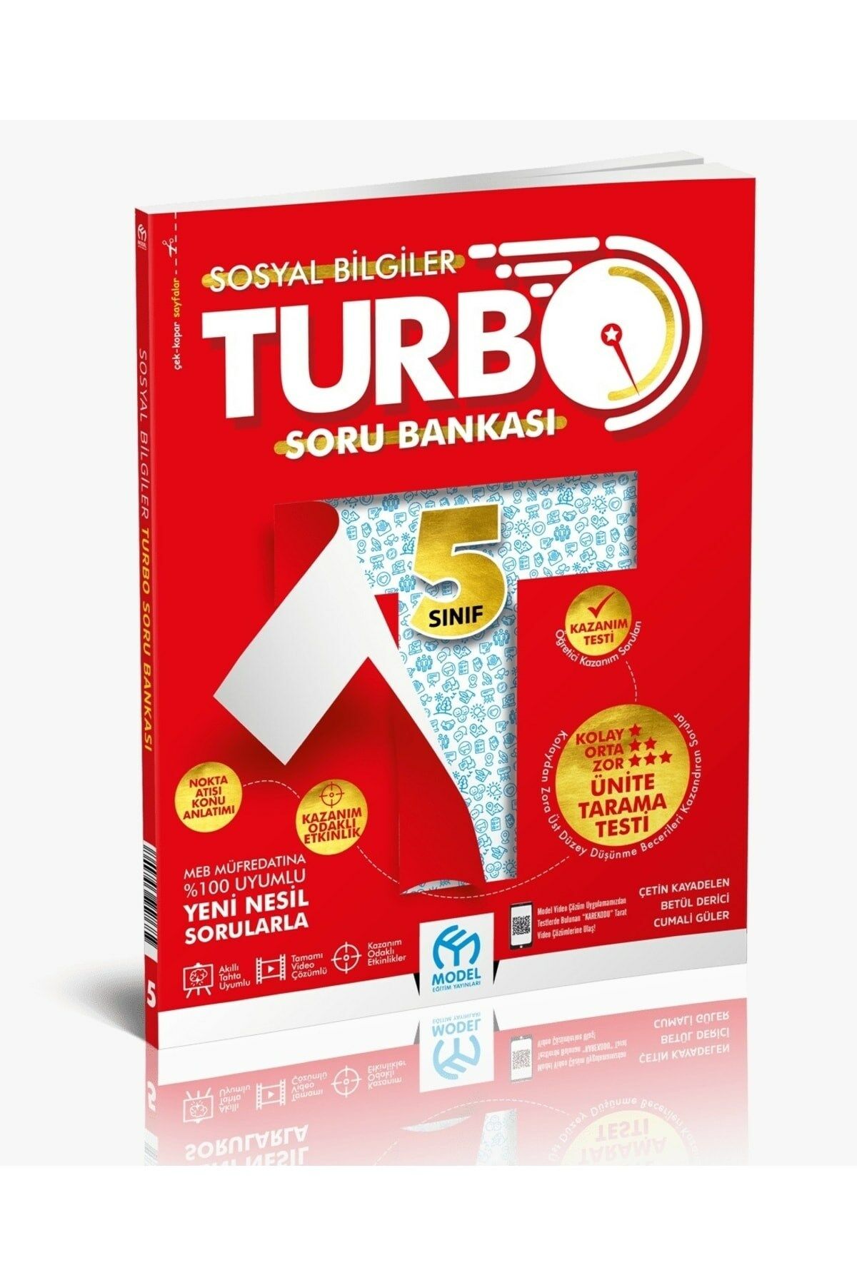 Model Yayınları 5.sınıf Turbo Sosyal Bilgiler Soru Bankası