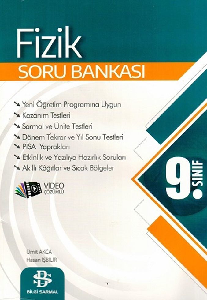 Bilgi Sarmal Yayınları 9. Sınıf Fizik Soru Bankası