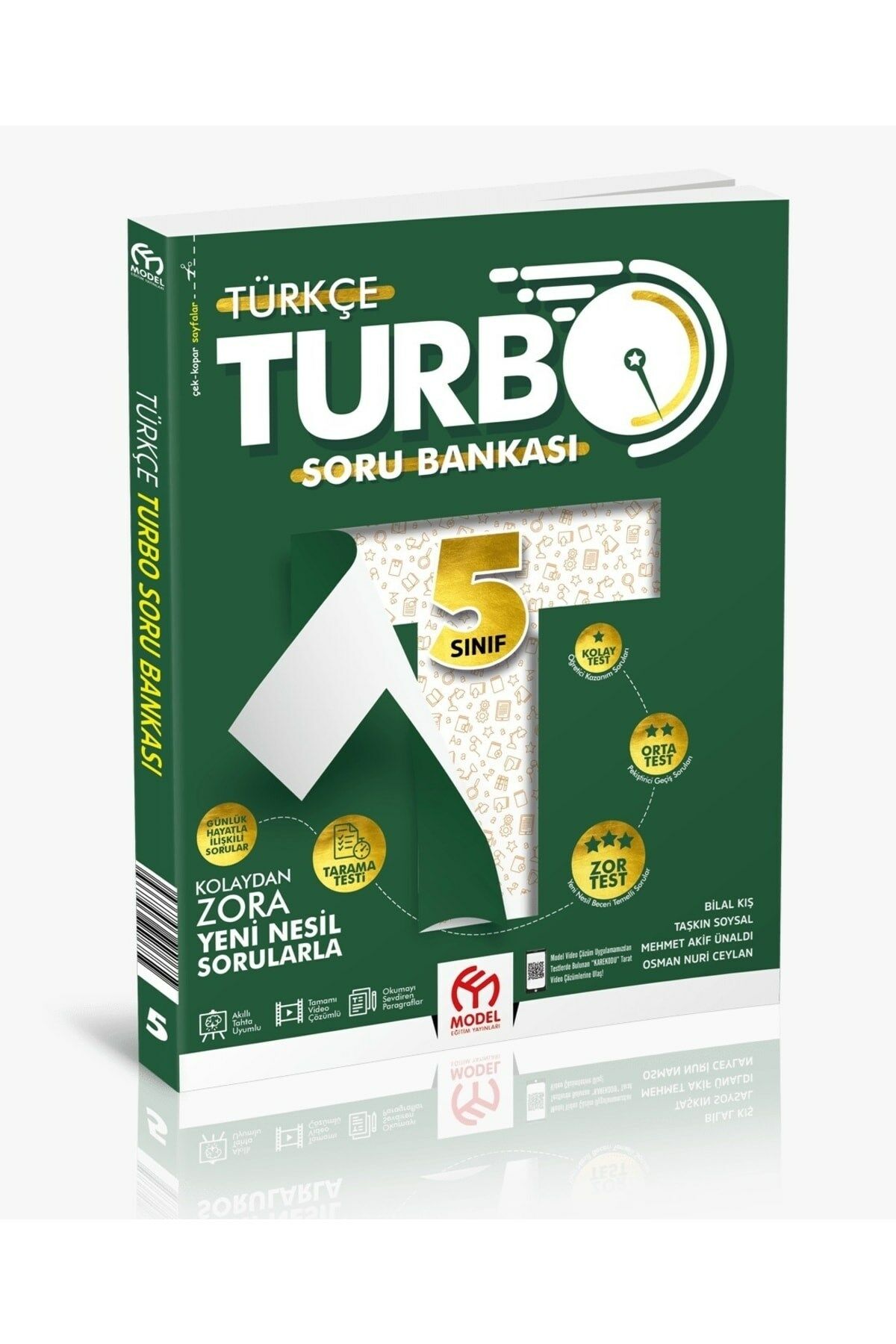 Model Yayınları 5.sınıf  Turbo Türkçe Soru Bankası