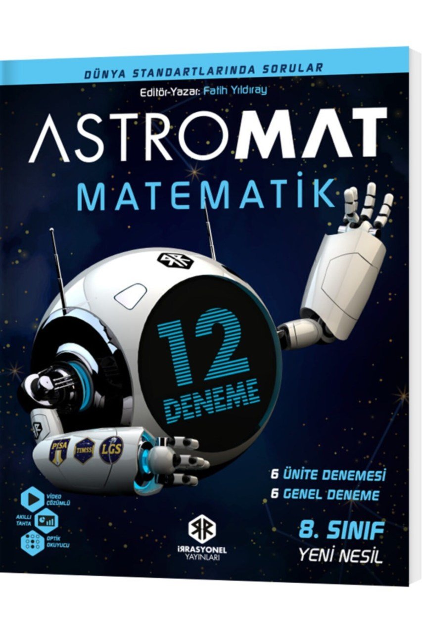 Astromat 8.Sınıf Yeni Nesil Matematik 12 Deneme