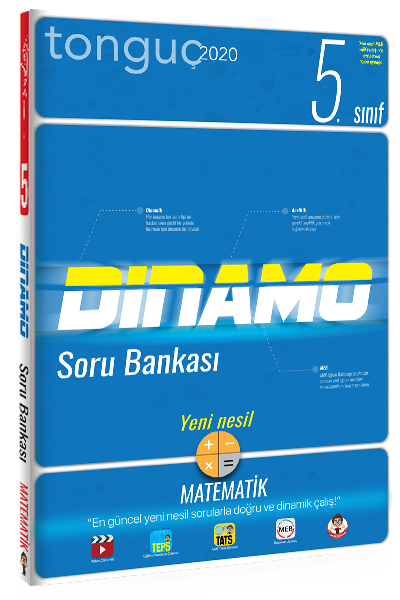 Tonguç Akademi Yayınları 5.Sınıf Matematik Dınamo Soru Bankası