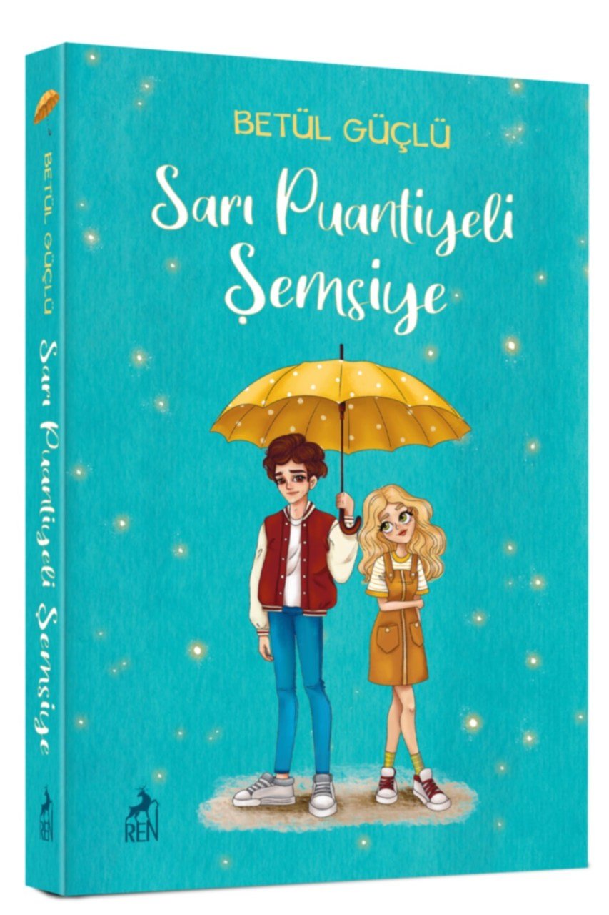 Ren Yayınları Sarı Puantiyeli Şemsiye Ciltli