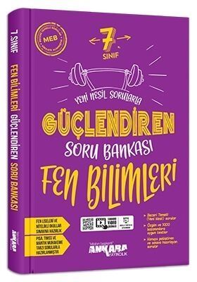 Ankara Yayınları 7. Sınıf Güçlendiren Fen Bilimleri Soru Bankası
