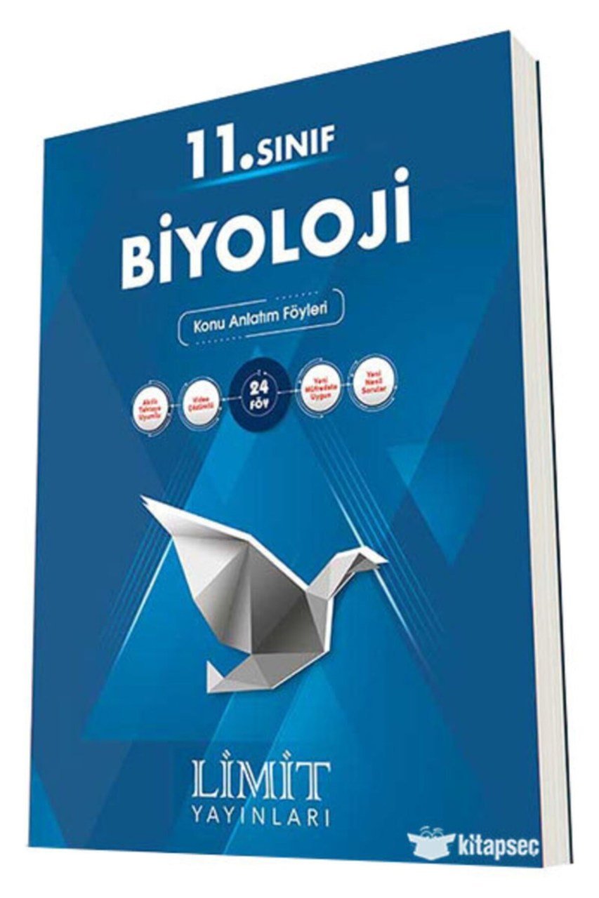 Limit Yayınları 11. Sınıf Biyoloji Konu Anlatımlı Föyleri 2021 - 2022