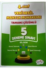 4.sınıf Mantık Muhasebe 5 Deneme