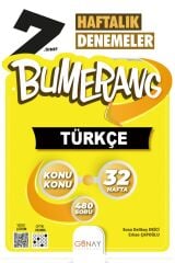 7.sınıf 32 Haftalık Bumerang Türkçe Soru Bankası