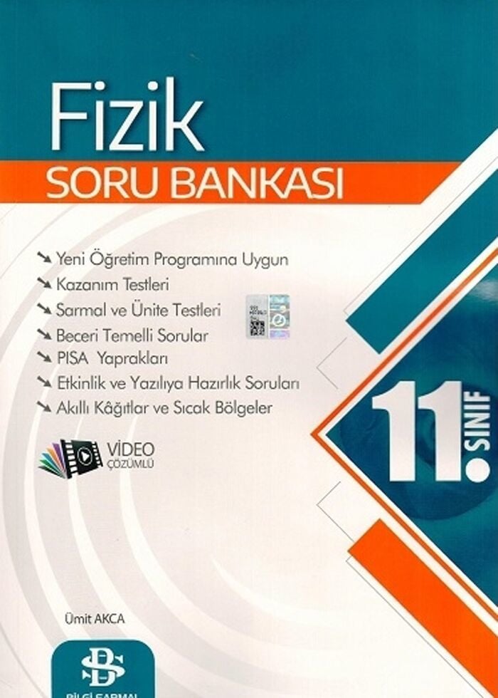 Bilgi Sarmal Yayınları 11. Sınıf Fizik Soru Bankası(2020-2021)