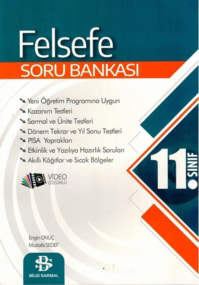 Bilgi Sarmal Yayınları 11. Sınıf Felsefe Soru Bankası