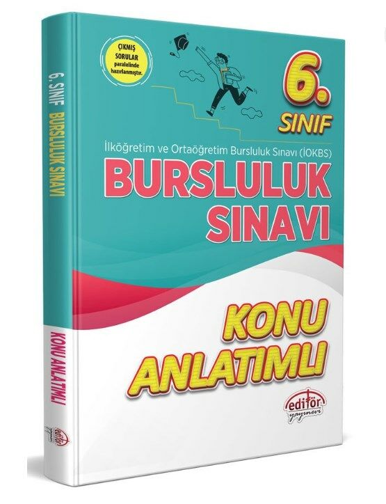 Editör yayınları 6. Sınıf  İOKBS Bursluluk Sınavı Konu Anlatımlı