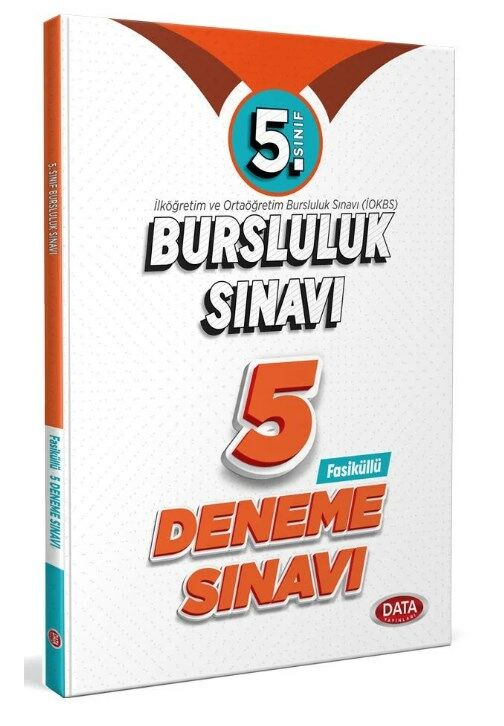 Data yayınları İOKBS 5. Sınıf Bursluluk Sınavı 5 Deneme Sınavı fasiküllü