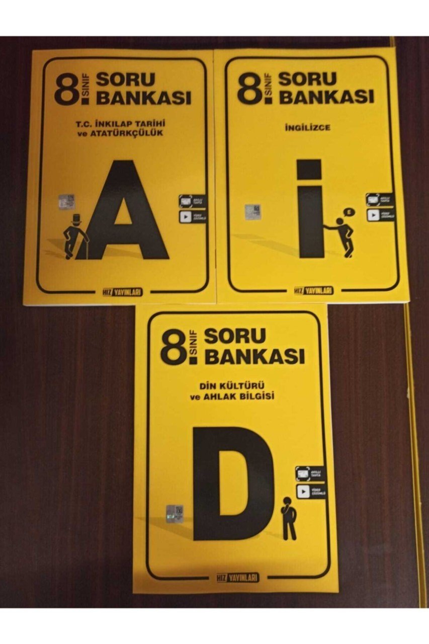 Hız 8.Sınıf  İnkılap İngilizce Din Soru Seti