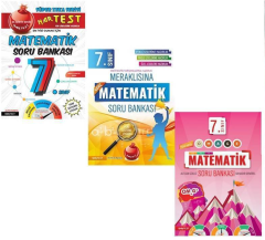 Nartest Yayınları 7.Sınıf 3'lü Matematik Fırsat Seti