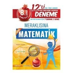 Nartest Yayınları 8.Sınıf Meraklısına Matematik 12'li Deneme