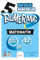 Bumerang Yayınları 5.sınıf 32 Haftalık Bumerang Matematik Soru Bankası