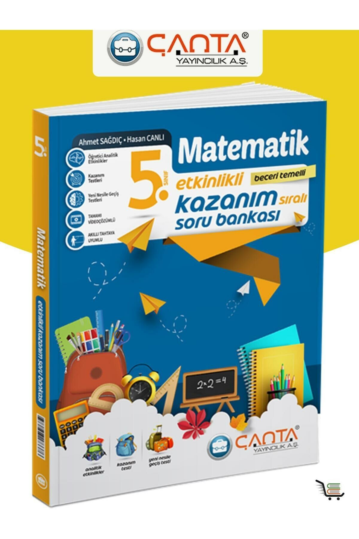 Çanta 5.Sınıf Matematik Etkinlikli Kazanım Soru Bankası