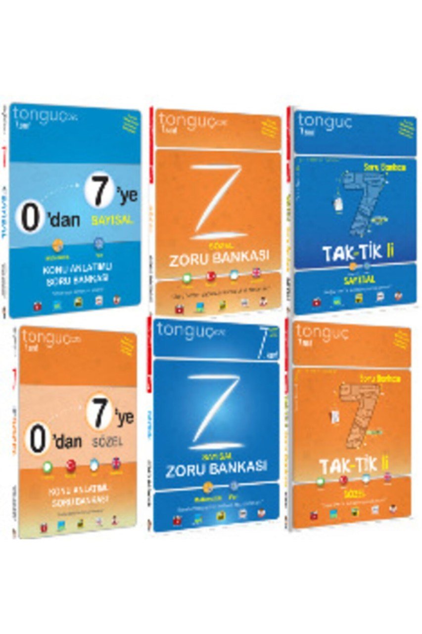 Tonguç Akademi 7. Sınıf Konu Anlatımlı Soru Zoru Ve Taktikli Set 2020