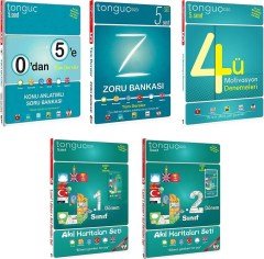 Tonguç Akademi 5. Sınıf Tüm Kitaplar Set 5 Kitap