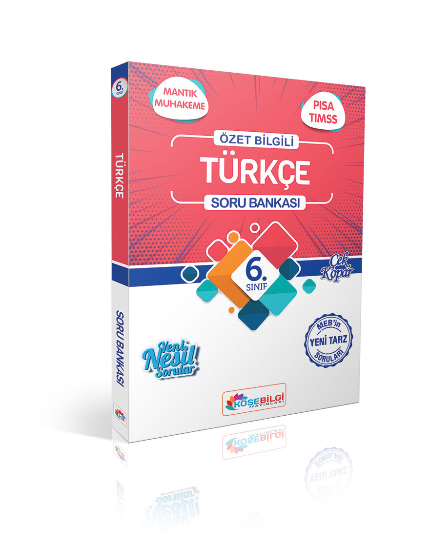 KöşeBilgi Yayınları 6.Sınıf Türkçe Özet Bilgili Soru Bankası