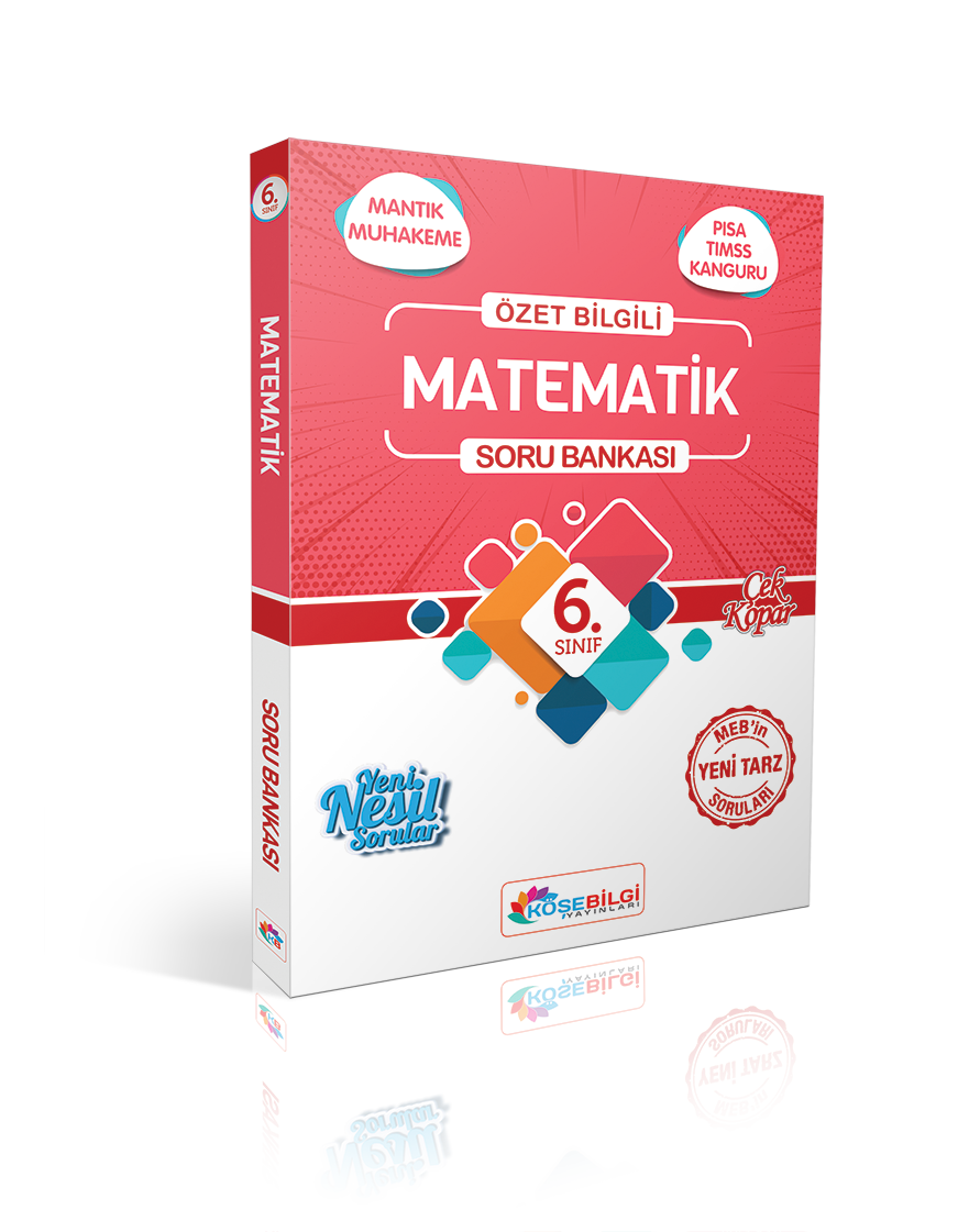 KöşeBilgi Yayınları 6.Sınıf Matematik Özet Bilgili Soru Bankası