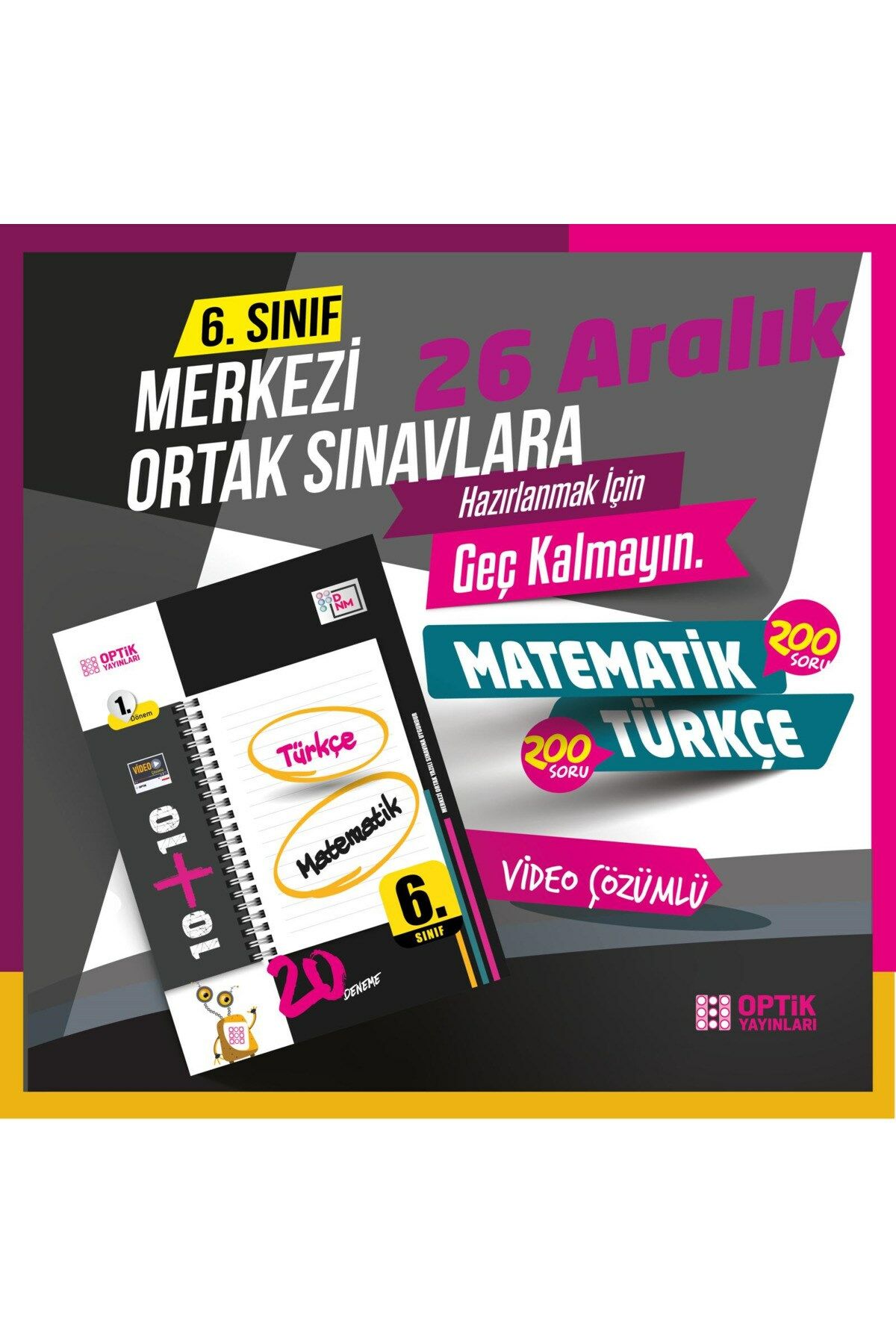 6.Sınıf Merkezi Ortak Sınav Deneme