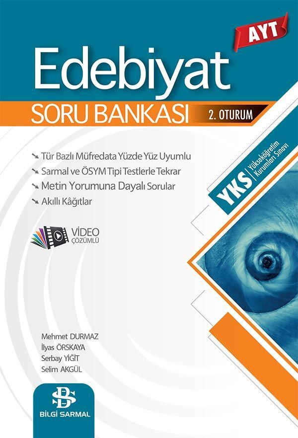 Bilgi Sarmal Yayınları AYT Edebiyat 3 lü Set Soru Bankası