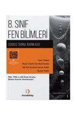 İncedetay Yayınları 8.sınıf Fen Bilimleri Codec Soru Bankası