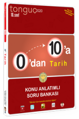 Tonguç Akademi Yayınları 10.Sınıf 0'dan 10'a Tarih Konu Anlatımlı Soru Bankası