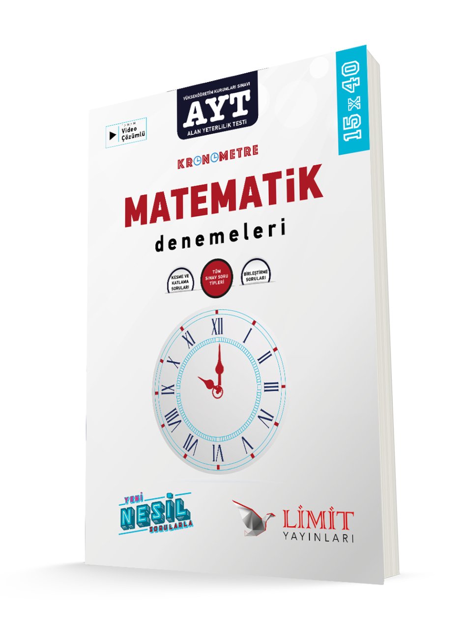 Limit Yayınları AYT Kronometre Matematik Denemesi