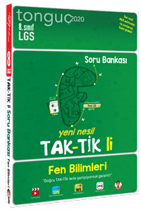 Tonguç Akademi Yayınları 8.Sınıf LGS Fen Bilimleri Tak-Tikli Soru Bankası