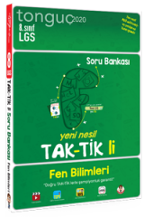 Tonguç Akademi Yayınları 8.Sınıf LGS Fen Bilimleri Tak-Tikli Soru Bankası
