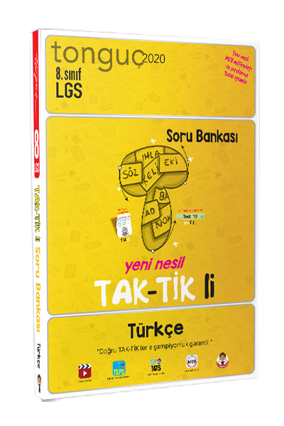 Tonguç Akademi Yayınları 8.Sınıf LGS Türkçe Tak-Tikli Soru Bankası